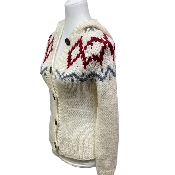 Anthro Kenji Alpaca Blend Hooded Sweater - Picture 3 of 7